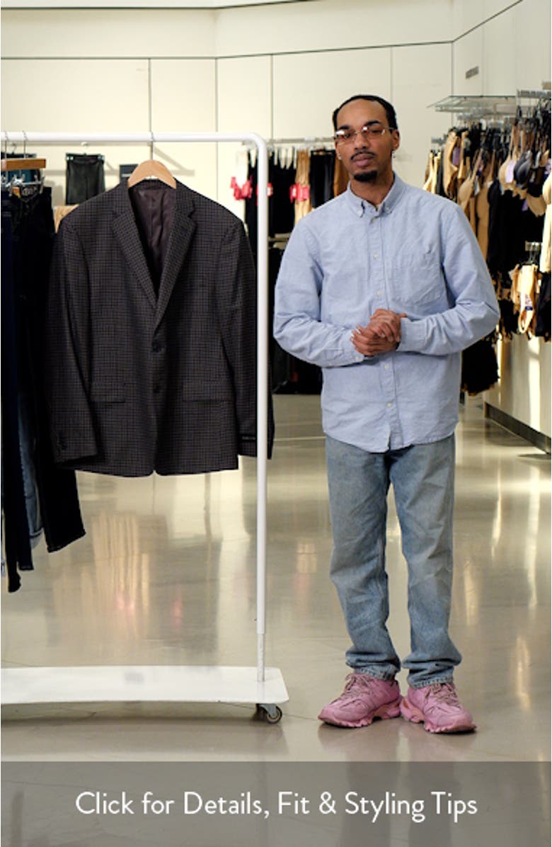 Check Wool Sport Coat, sales video thumbnail