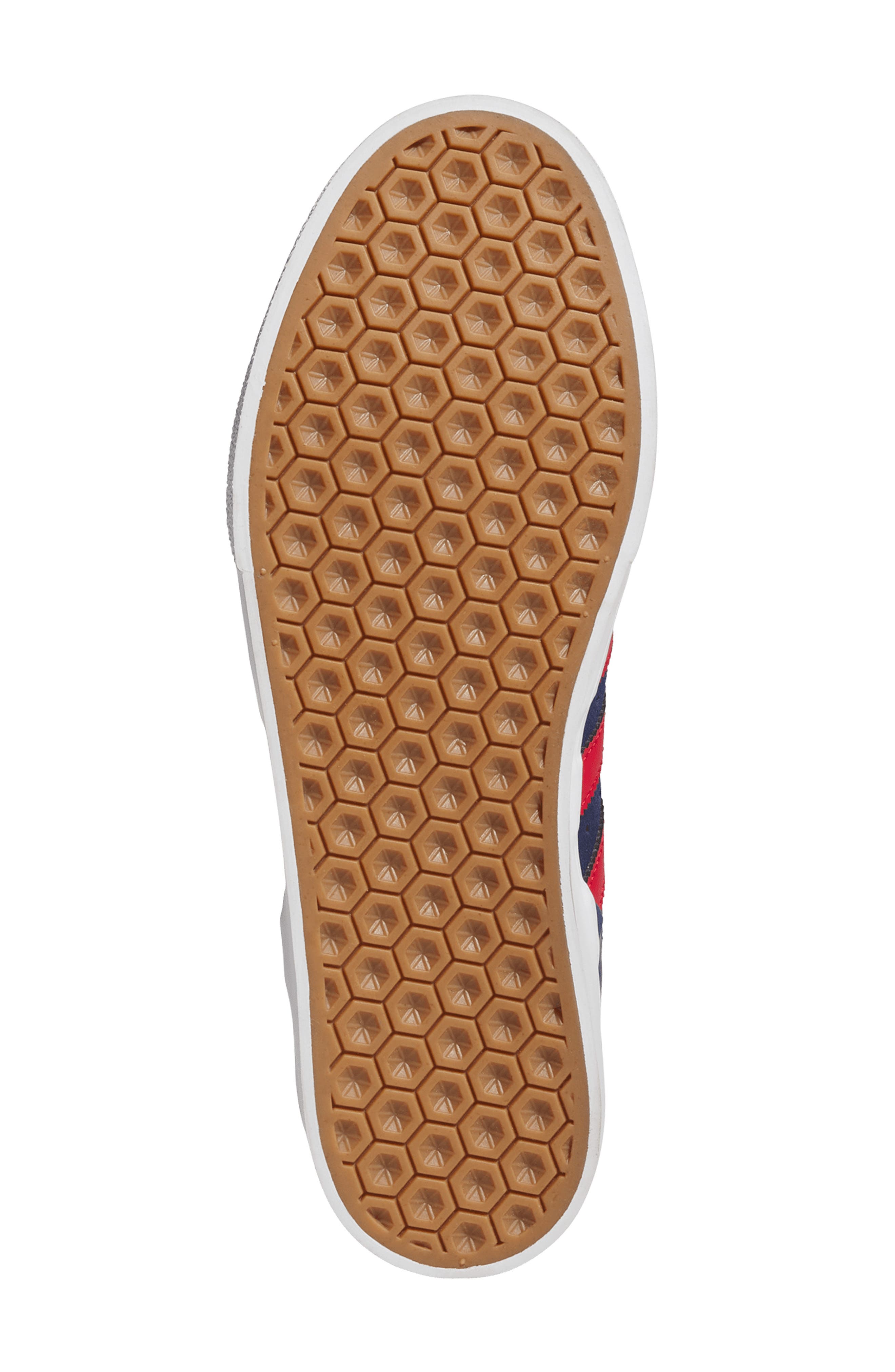 Busenitz Vulc II Skater Shoe, Alternate, color, DARK BLUE/ SCARLET/ GOLD