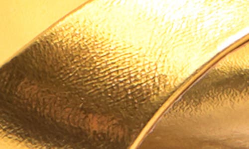 Jeffrey Campbell Go-getter Sandal In Dark Gold Metallic