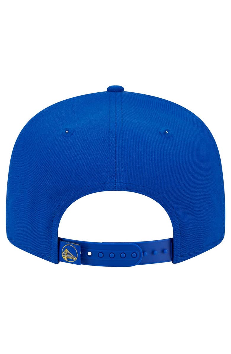 New Era Men's New Era Royal Golden State Warriors Sport Night Team Shadow 9FIFTY Snapback Hat, Alternate, color, 