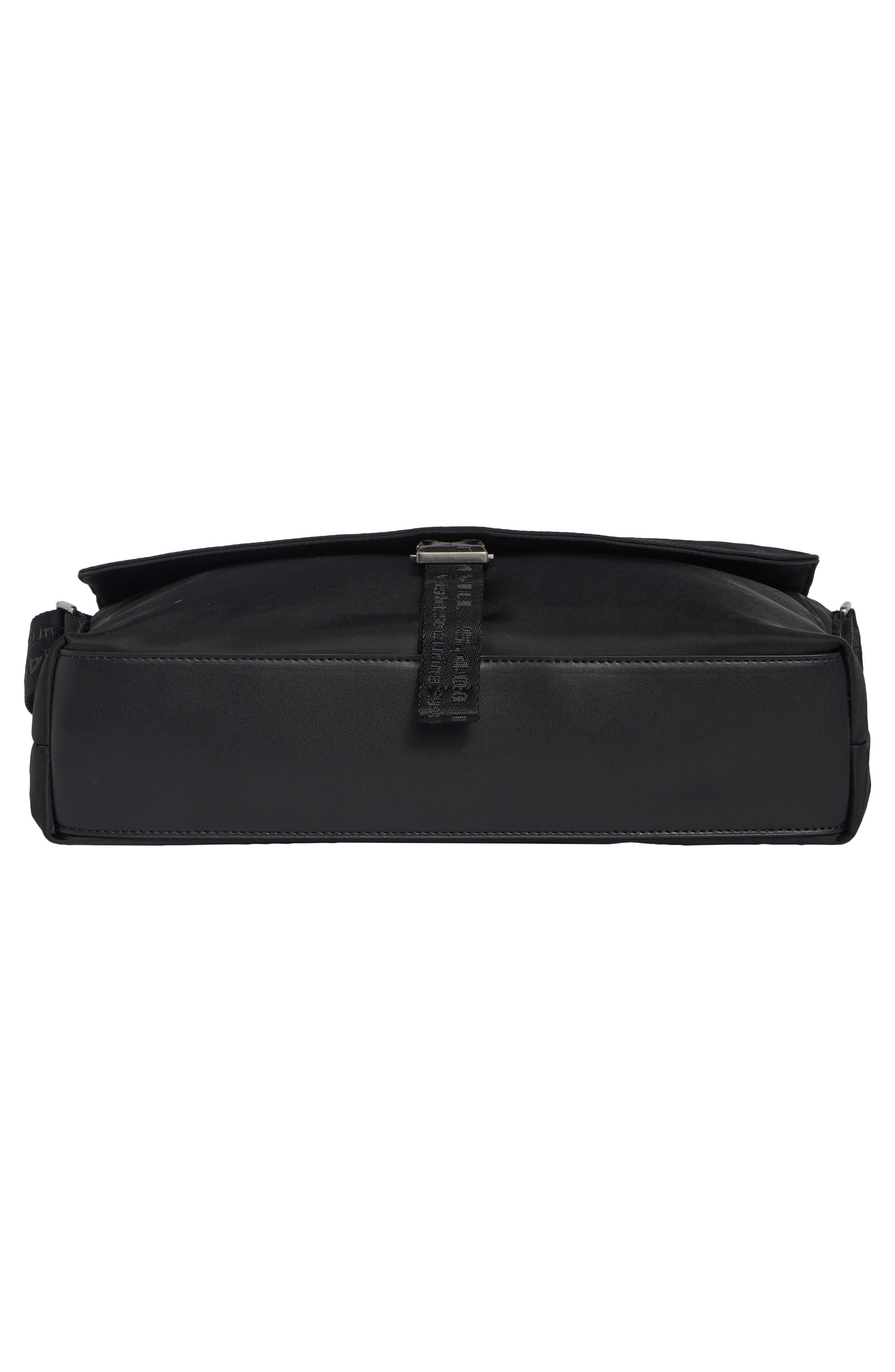 Crossbody Messenger Bag, Alternate, color, BLACK