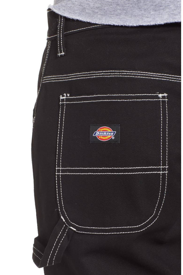Relaxed Fit Carpenter Pants, Alternate, color, BLACK