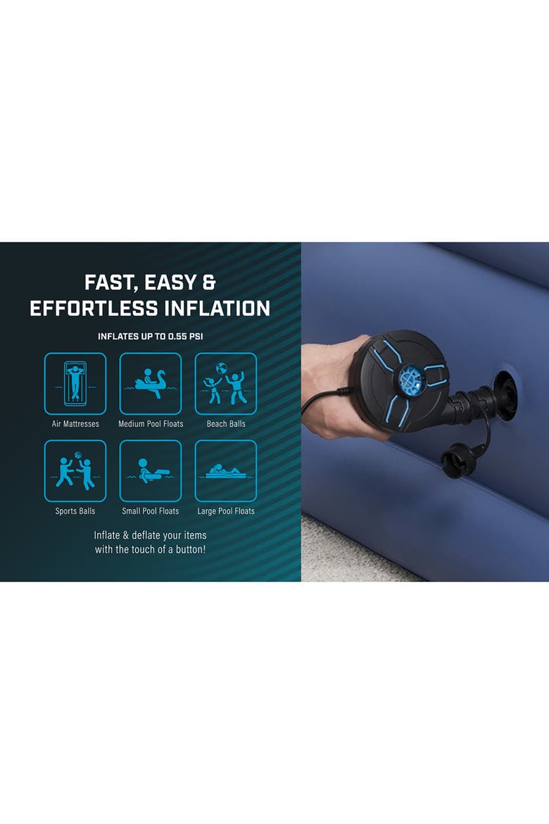 PowerTouch AC Electric Air Pump, Alternate, color, Black