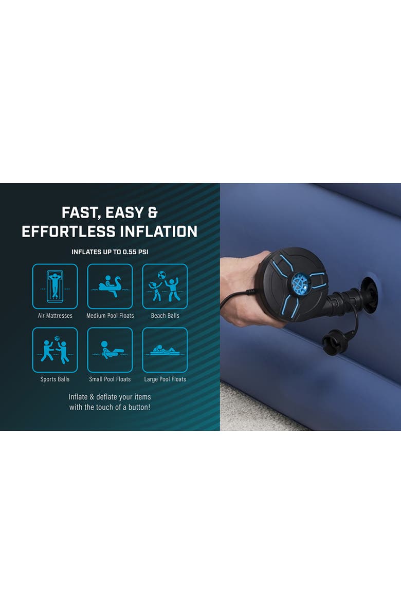 Bestway PowerTouch AC Electric Air Pump, Alternate, color, Black