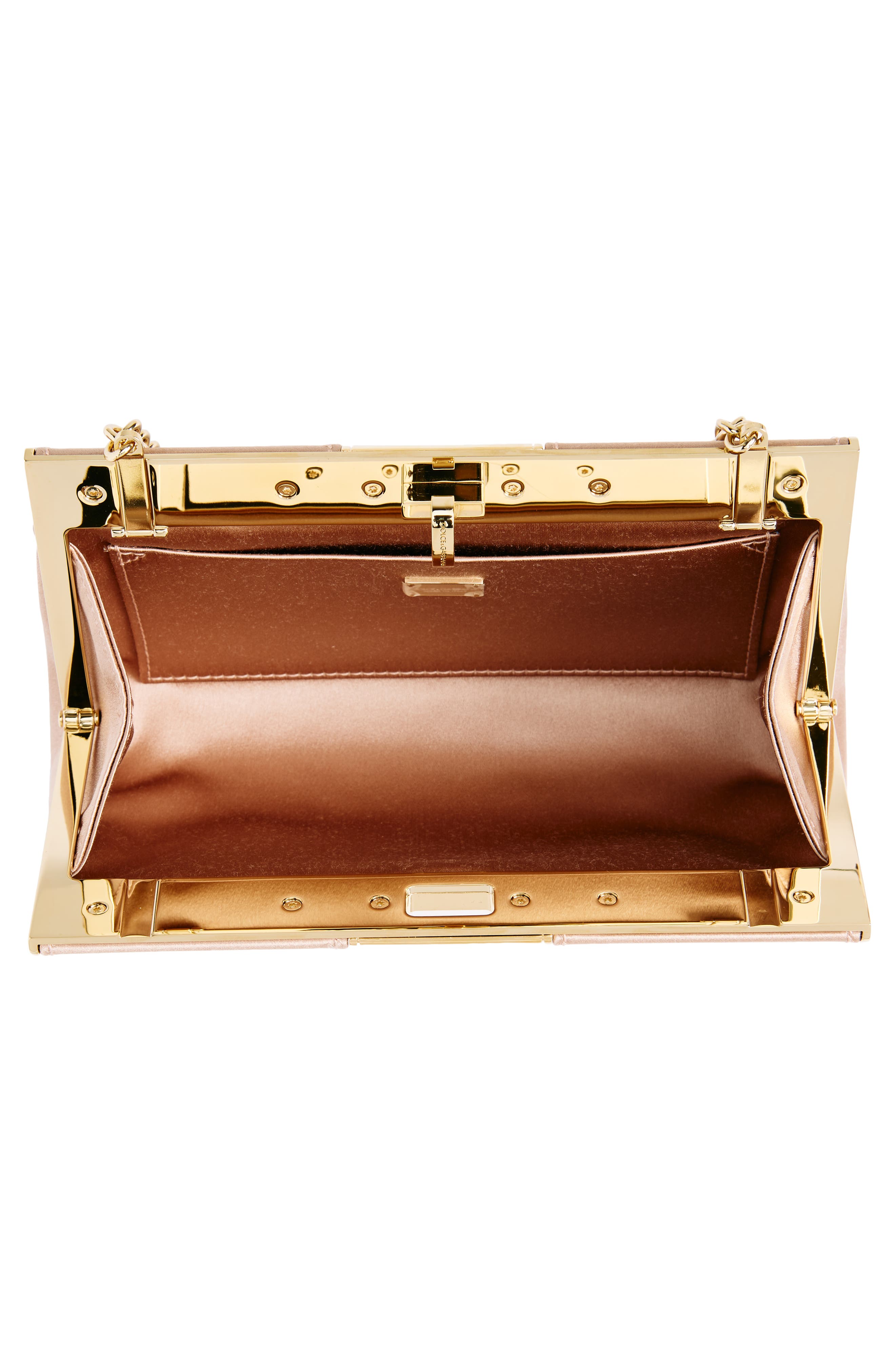 Small Marlene Satin Shoulder Bag, Alternate, color, DARK BEIGE
