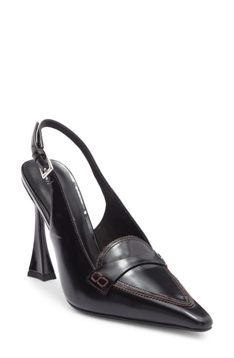 Judicial Slingback Loafer Pump (Women)