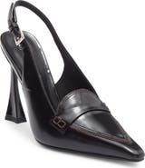 Jeffrey Campbell Judicial Slingback Loafer Pump