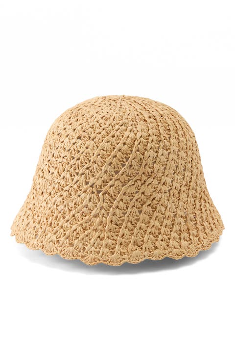 Rio Raffia Cloche