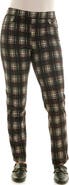 Nina Leonard Elastic Waist Ankle Pants