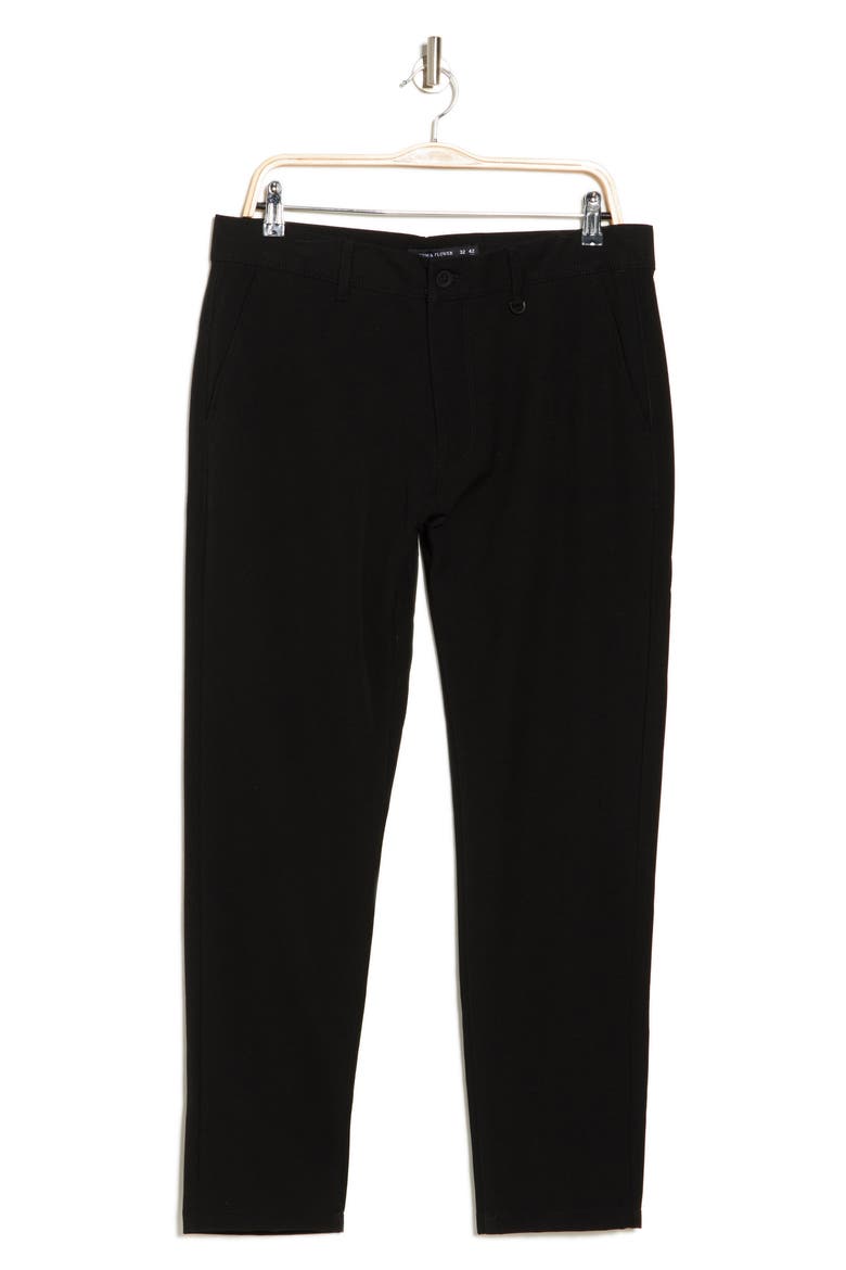 Heathered Pants, Alternate, color, BLACK
