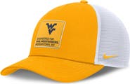 Nike Men's Nike  Gold/White West Virginia Mountaineers 2025 On-Field Rise Engineered Trucker Adjustable Hat