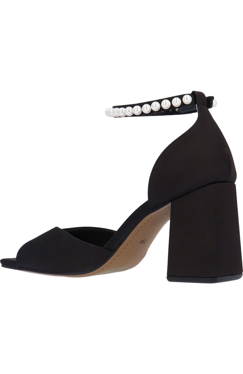 J. Reneé Nerida Ankle Strap Sandal, Alternate, color, Black