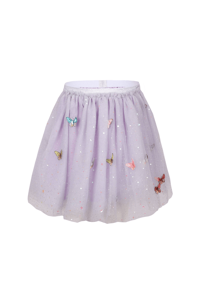 Rainbow Butterflies Tutu Skirt, Main, color, Light Purple