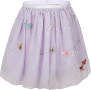 Lola + The Boys Rainbow Butterflies Tutu Skirt