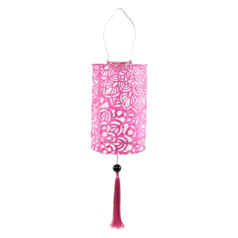 Soji Stella - Tassel Cylinder - Solar Lantern