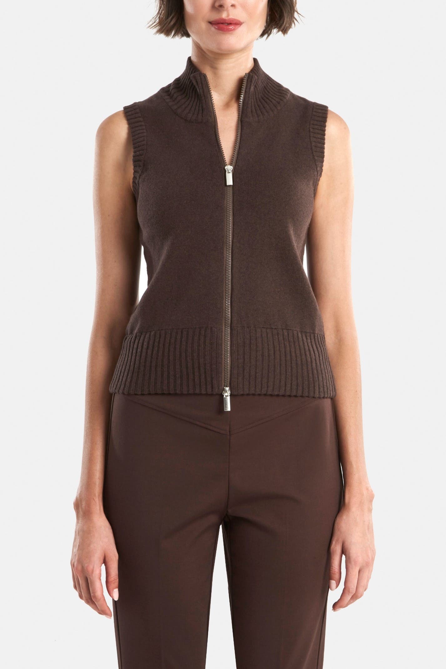 Capsule 121 THE GALAXY ZIP SWEATER in Brazilian Nut 