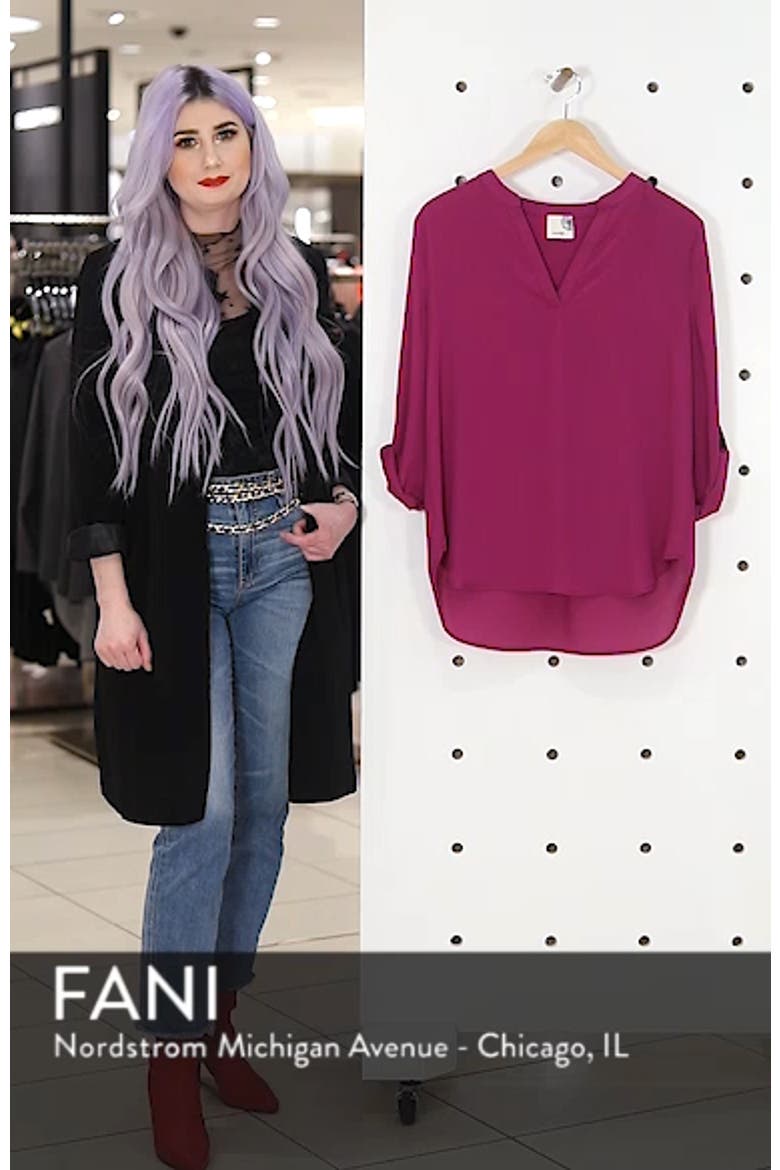 Roll-Tab Sleeve Tunic video