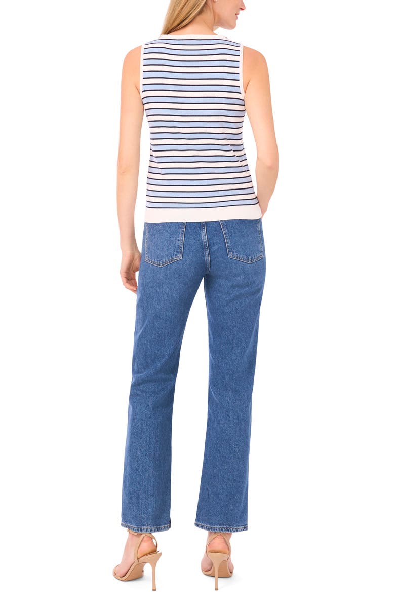 Halogen<sup>®</sup> Stripe Knit Tank, Alternate, color, New Ivory