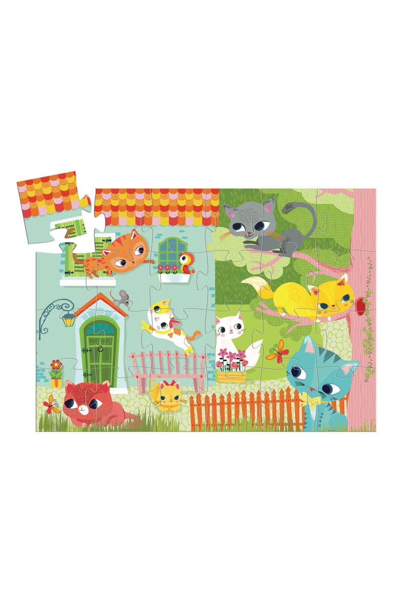 Djeco Pachat & Friends 24-Piece Puzzle, Alternate, color, Multi