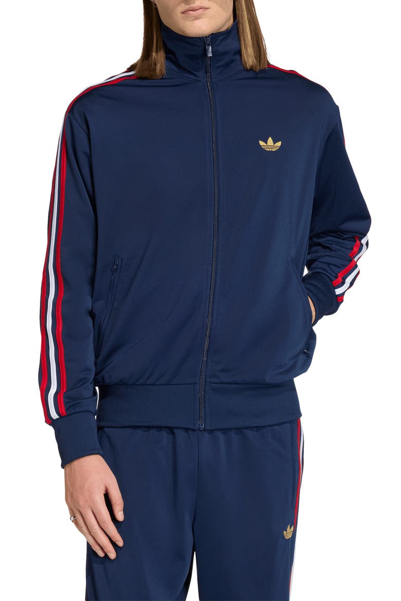Firebird Track Jacket, Main, color, NIGHT INDIGO/ SCARLET/ WHITE