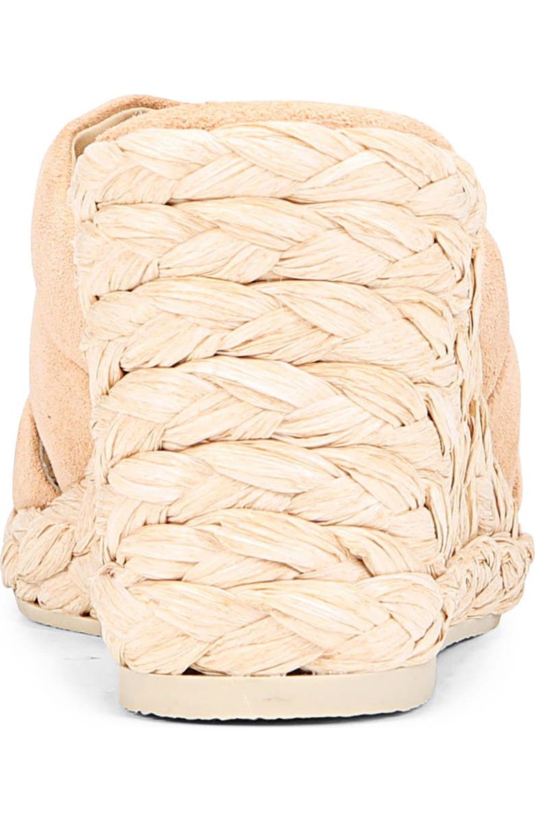 Vince Gilian Espadrille Wedge Slide Sandal, Alternate, color, Blonde