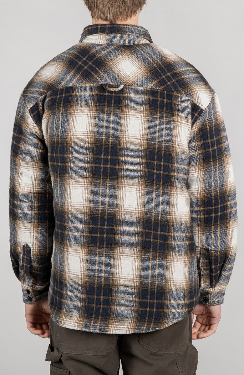 STAN RAY Plaid Cotton Overshirt, Alternate, color,