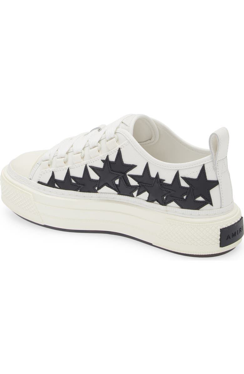 AMIRI Stars Court Sneaker, Alternate, color, White Black