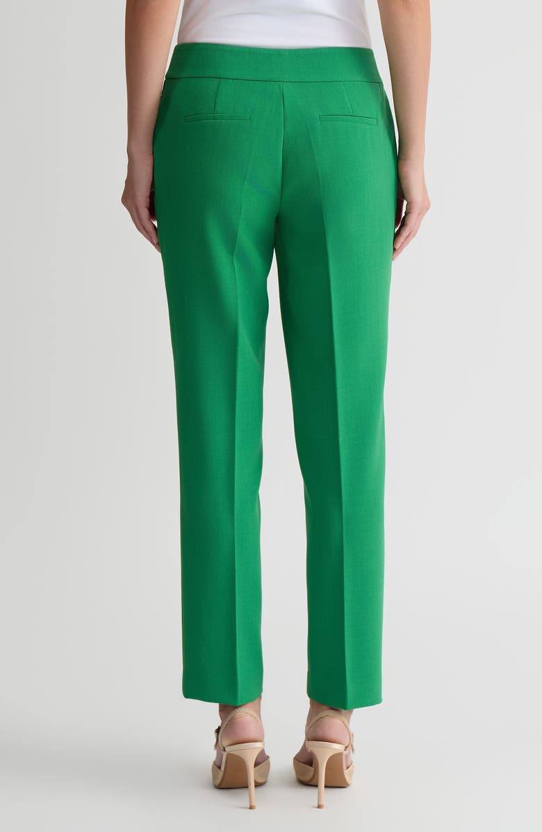 KASPER Ava Straight Leg Pants, Alternate, color, Lush Green