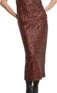 ottod'Ame Longuette Skirt With Sequins