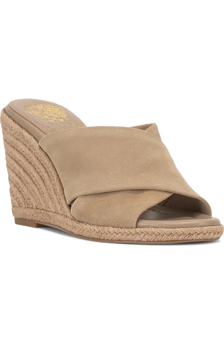 Vince Camuto Fisella Espadrille Wedge Sandal, Main, color, Tortilla