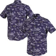 Reyn Spooner Men's Reyn Spooner Purple Baltimore Ravens Kekai Performance Button-Down Shirt
