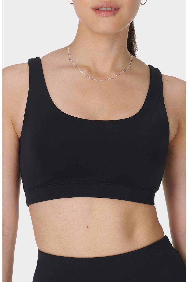 All Day Active Sports Bra, Main, color, BLACK
