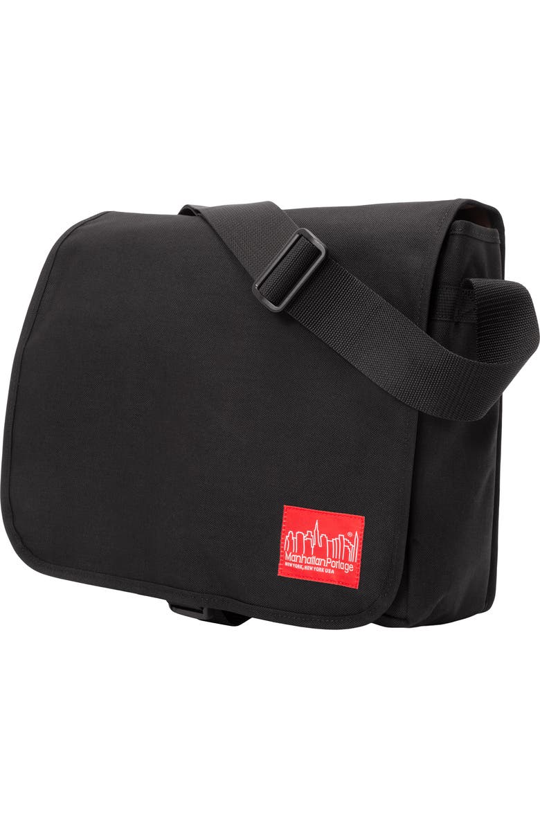 Manhattan Portage DJ 15" Laptop Bag Deluxe, Alternate, color, Black