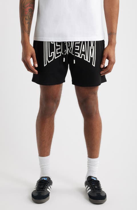 Shot Cotton French Terry Sweat Shorts