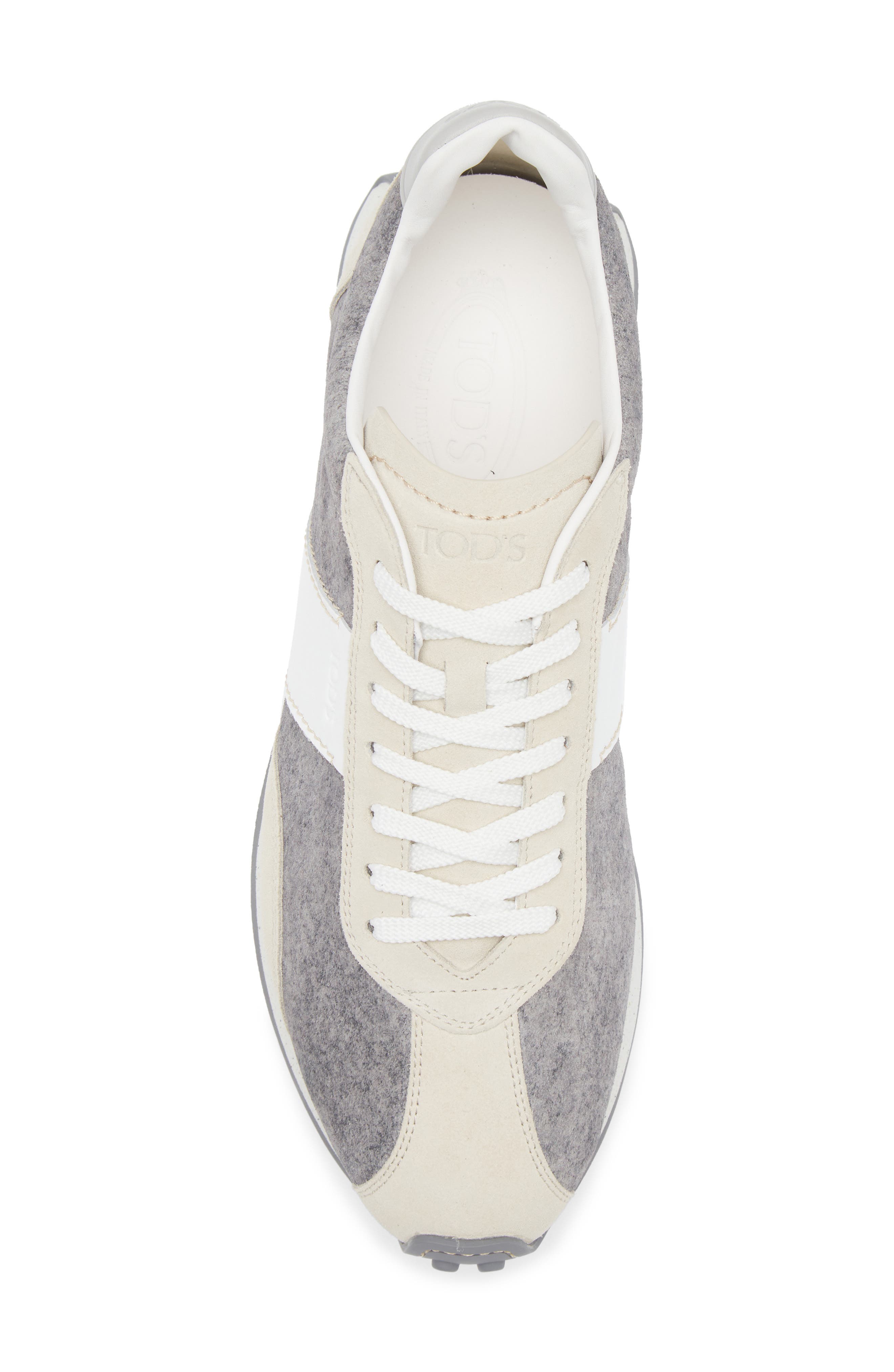 Tod's Sportivo Colorblock Sneaker, Alternate, color, Dark Grey