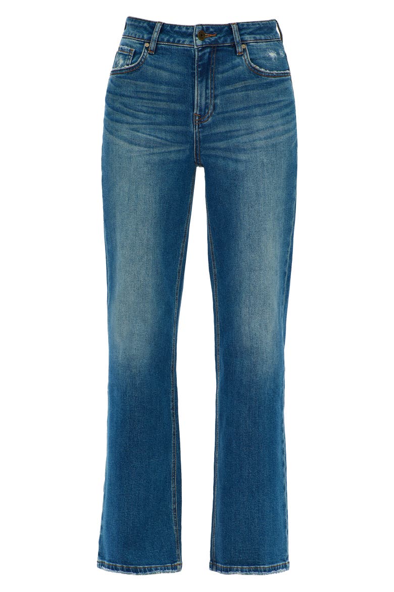 High Waist Wide Leg Jeans, Alternate, color, VINTAGE MEDIUM BLUE