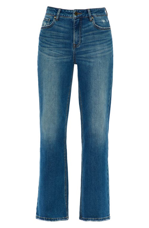Bayeas High Waist Wide Leg Jeans In Multi