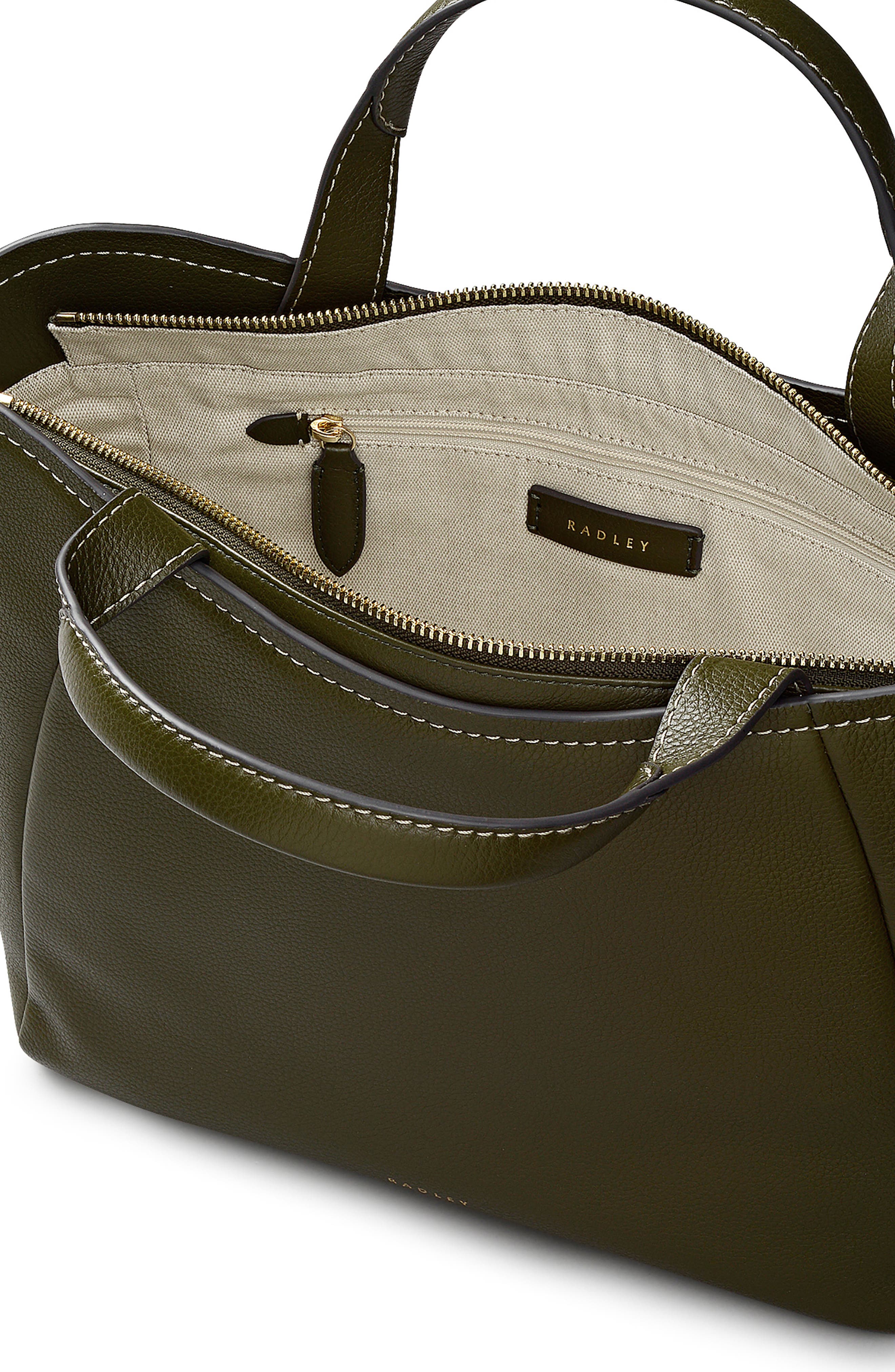 Radley Muswell Lane Pebbled Leather Satchel, Alternate, color, 