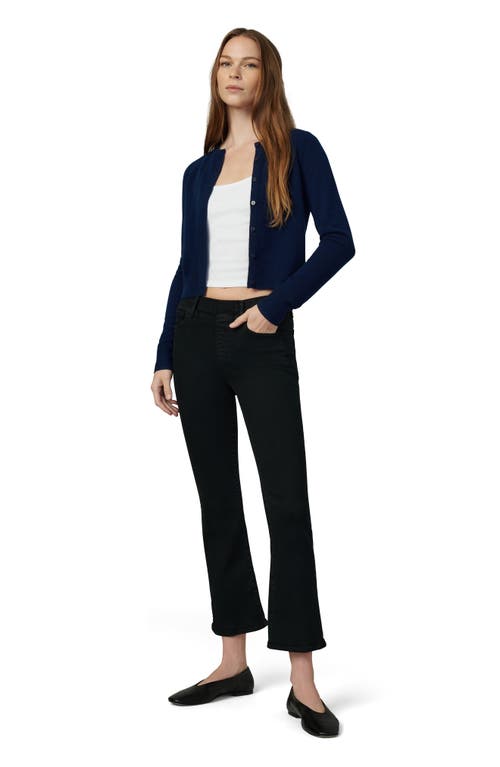 Joe's Jeans The All Day High Waist Ankle Bootcut Jeans In Black