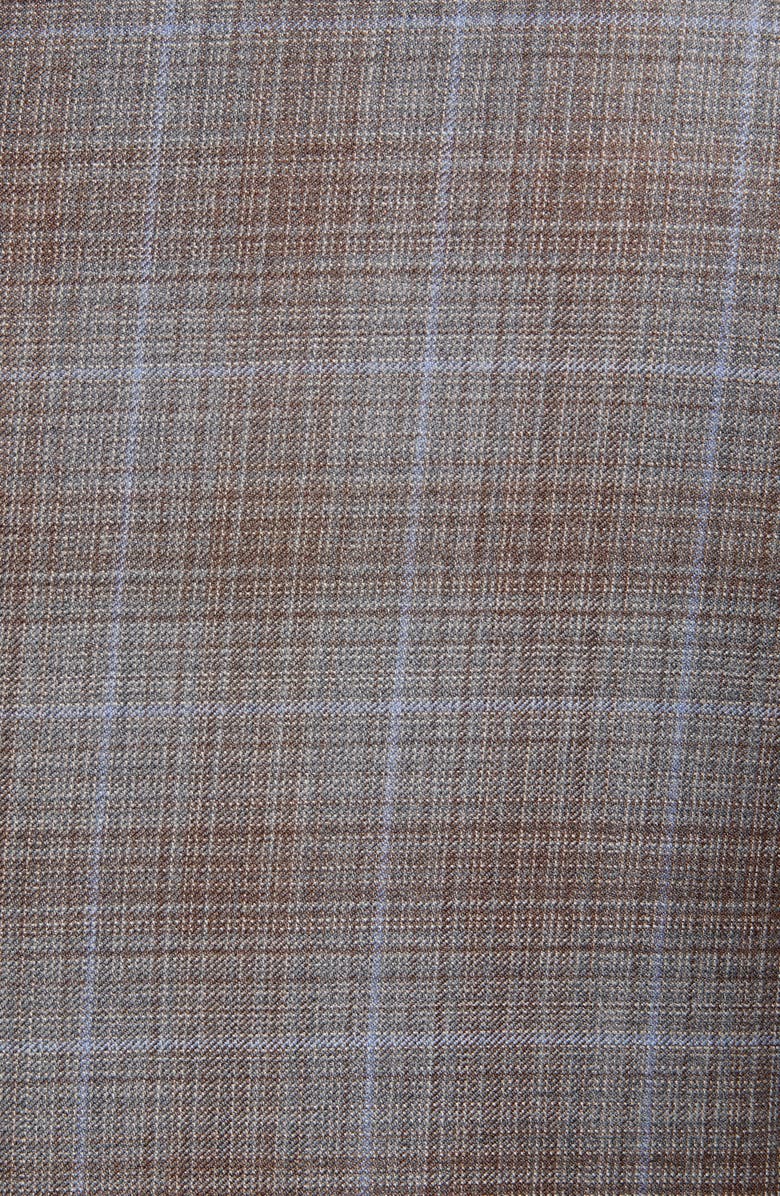Peter Millar Flynn Classic Fit Plaid Wool Sport Coat, Alternate, color,