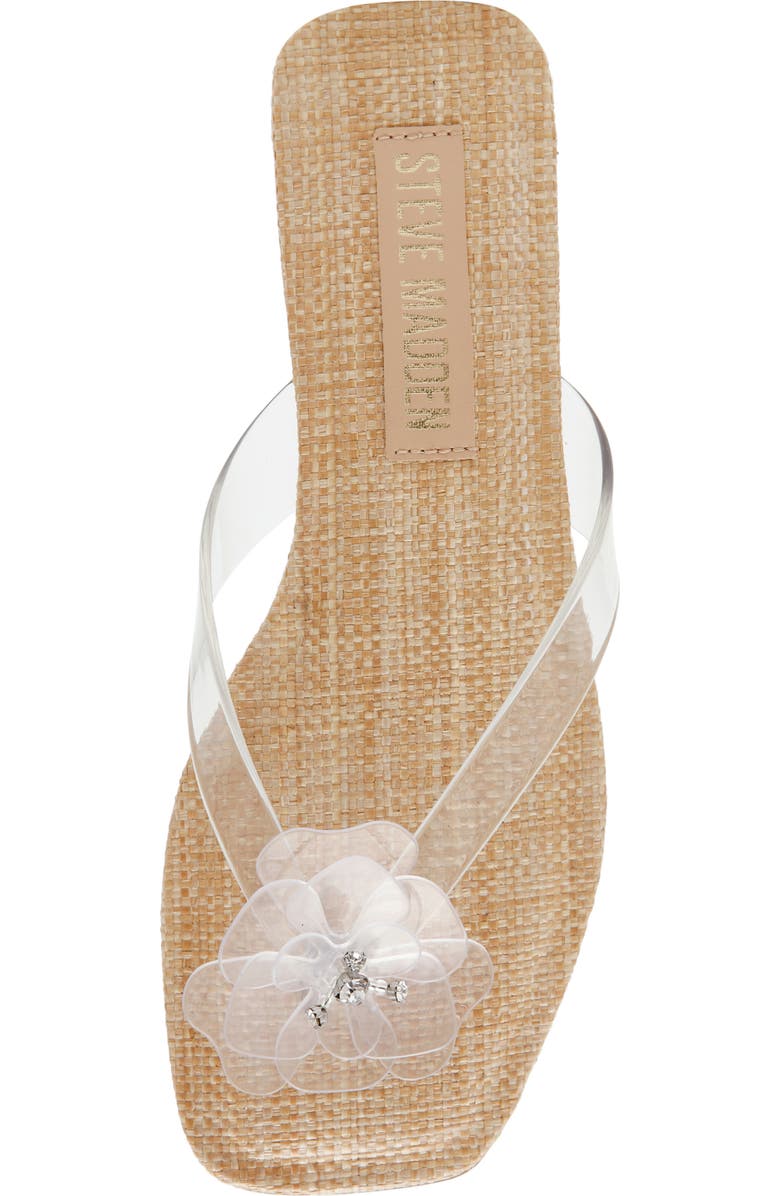 Steve Madden Tigerlily Flip Flop, Alternate, color, Clear
