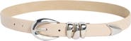 Vince Camuto Sculptural Buckle Belt