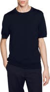 SANDRO Knitted T-shirt