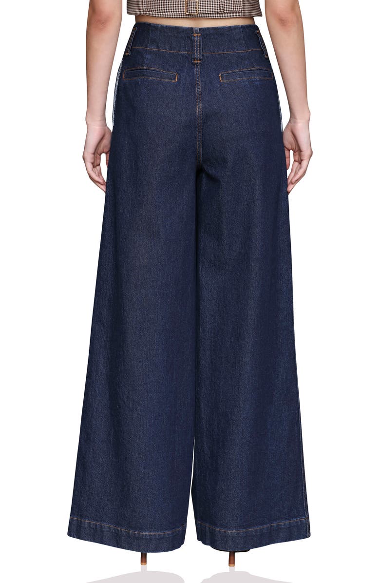 Avec Les Filles Hollywood Wide Leg Jeans, Alternate, color,