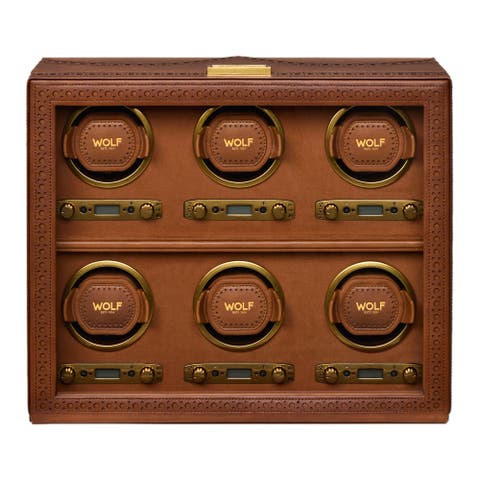 Brogue 6 Piece Watch Winder