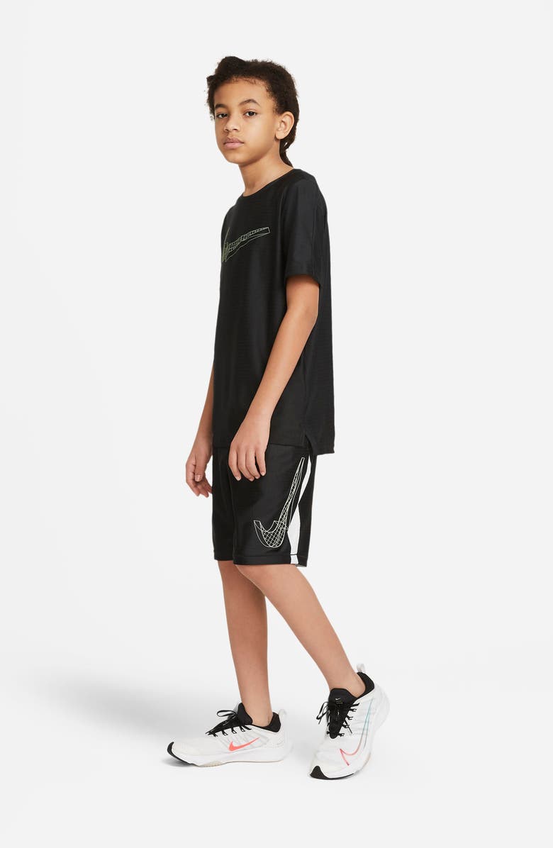 Nike Kids' Breathe Logo Graphic Tee, Alternate, color, 