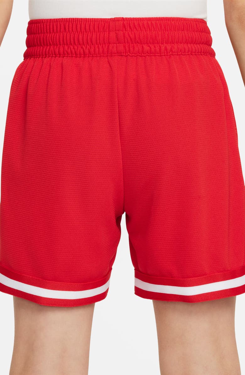 Nike Kids' Dri-FIT DNA Athletic Shorts, Alternate, color, University Red/ White