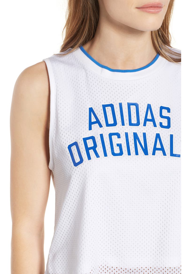 Originals Mesh Tank, Alternate, color, WHITE
