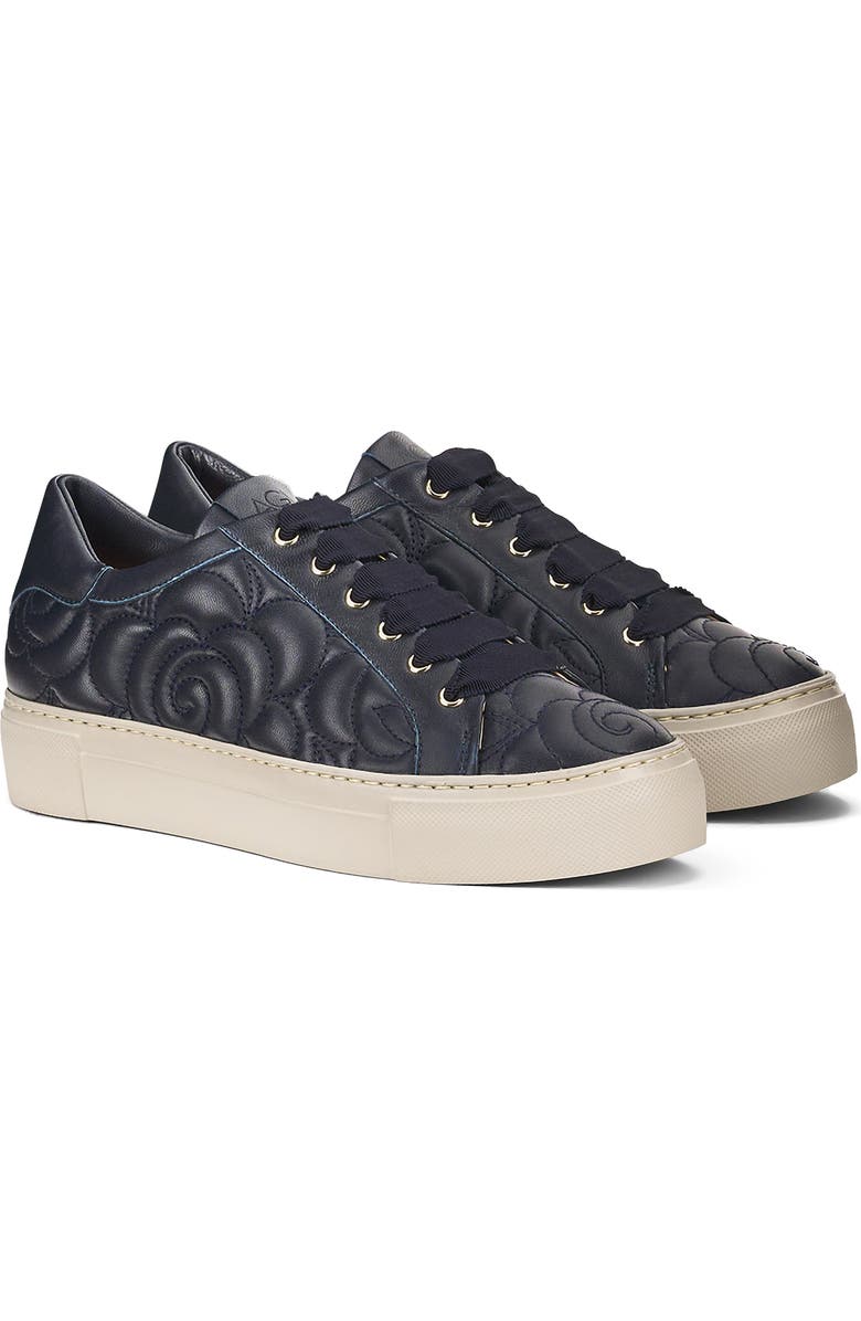 AGL Alisa Leather Sneaker, Main, color, Night