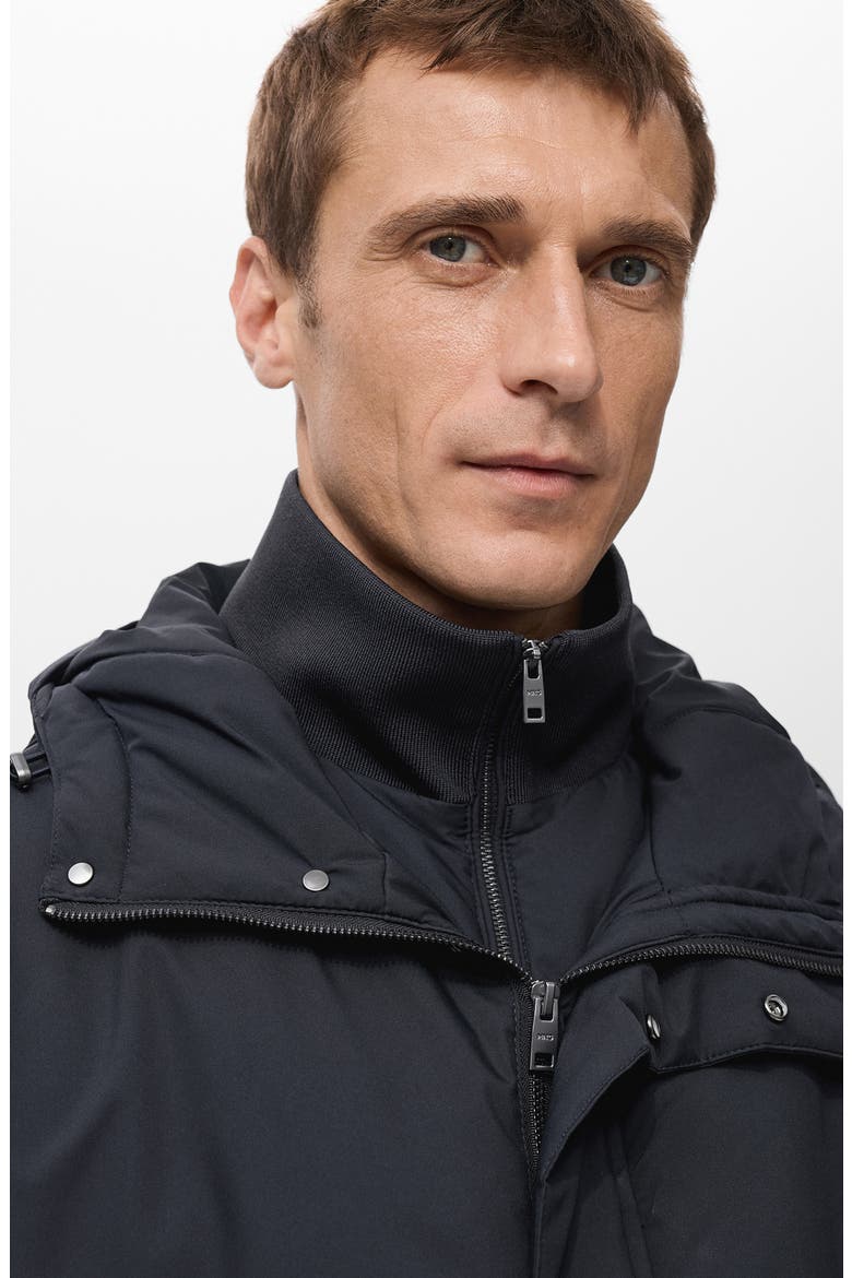 Water Repellent Insulated 3-in-1 Coat, Alternate, color, NAVY